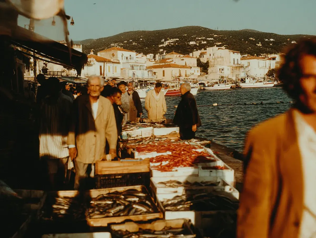 waterfront fish market